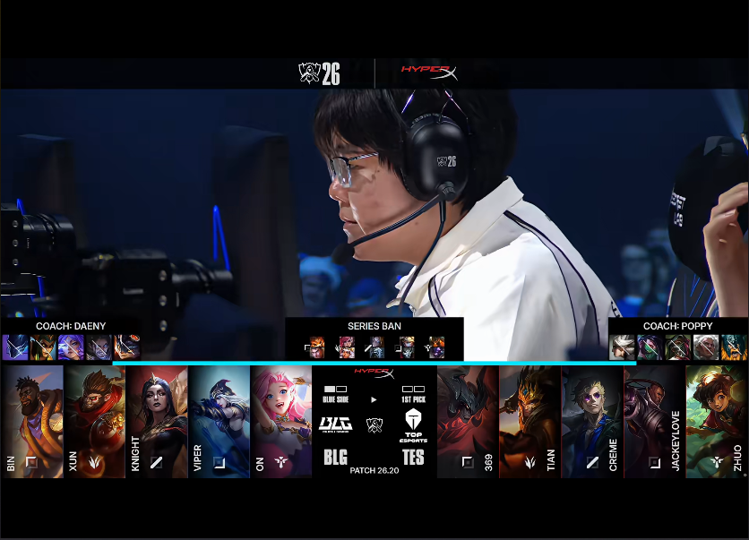 bjl168 BLG VS TES
