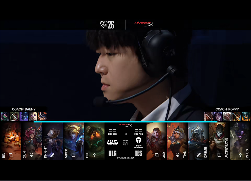 bjl168 BLG VS TES